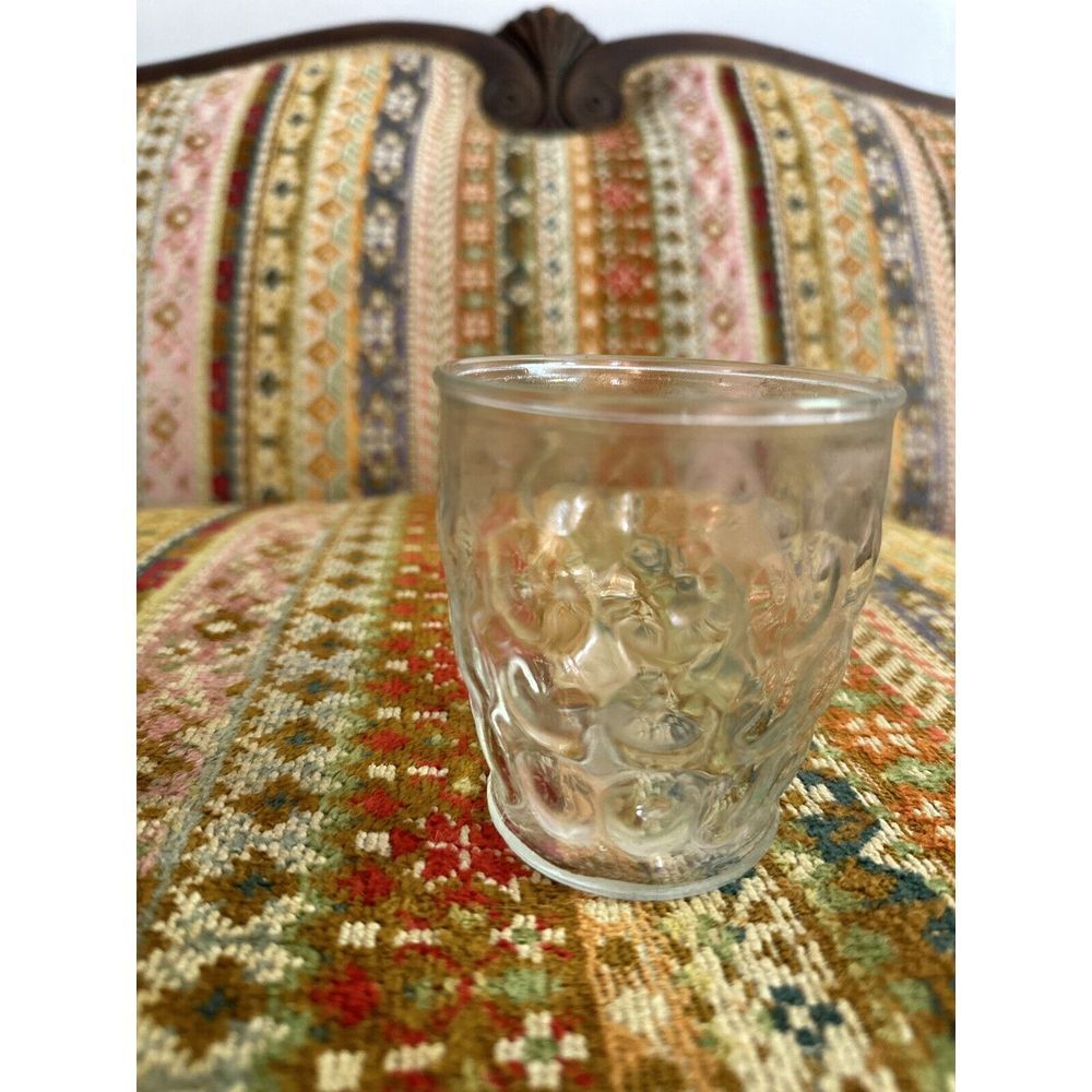 Anchor Hocking Clear Bubble Glass Juice tumbler Marked on base 3.25" T‎ - Picture 5 of 5